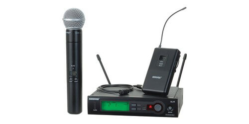 Shure SLX124/85/SM58-G4 - Main View