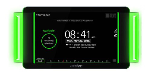 Front Panel View Arrive AIP-ID-0700 - Main View