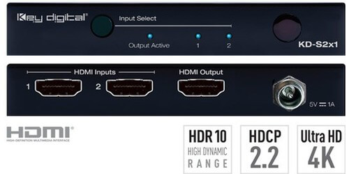 Key Digital KD-S2x1 - Main View