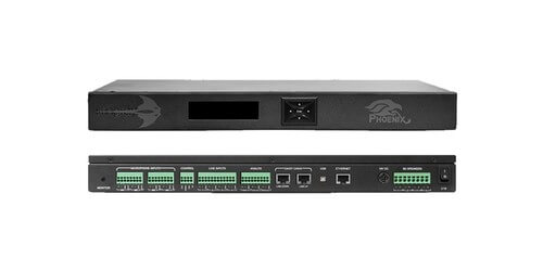 Phoenix Audio Technologies MT700 Stingray DSP Mixer Amplifier Front and Back View