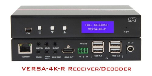 Hall Research VERSA-4K-R 4K Video Decoder