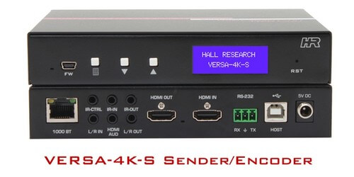 Hall Research VERSA-4K-S 4K Video Encoder