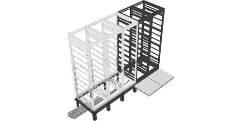 Middle Atlantic WMANGLE-3-3642 - Main View