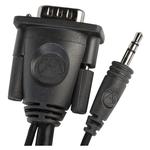 View Video Cables - VGA w/ 3.5mm Stereo Plug (3)