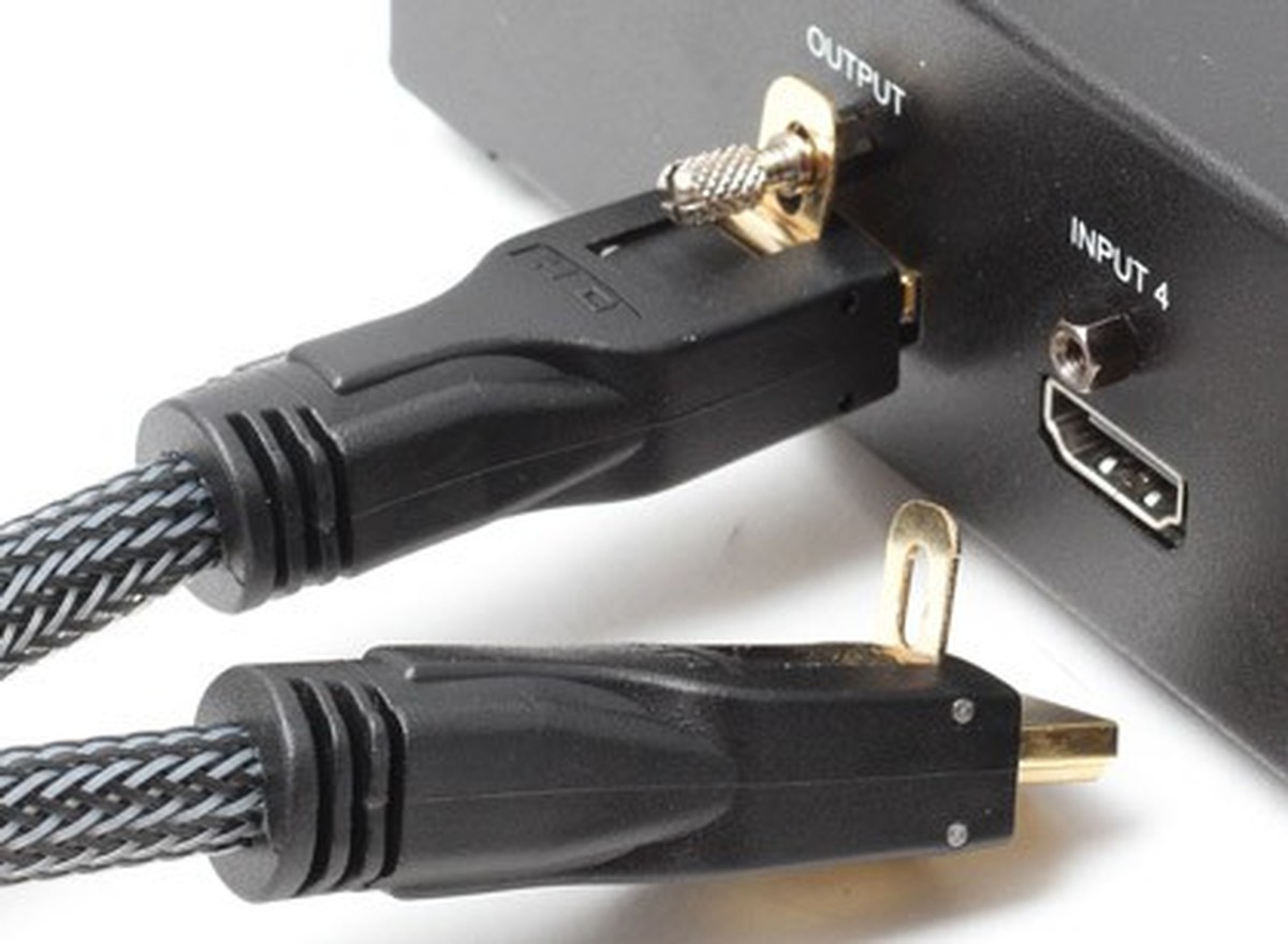 Hall Research CHDMIL1.5 Universal Locking Secure HDMI Cable 1.5