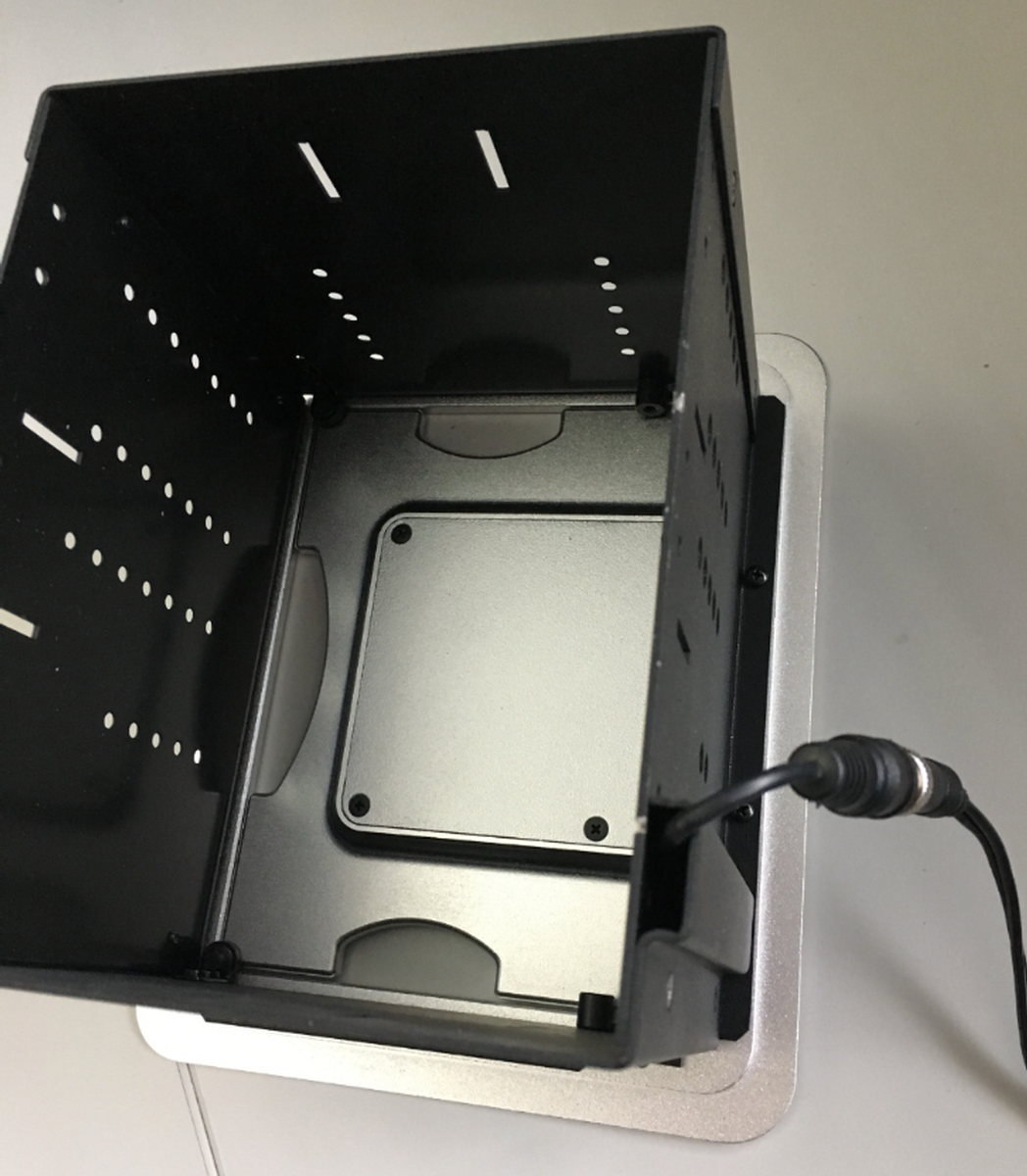 Kramer AV TBUS-1-KWC(BC) Table Well Modular AV Box with Wireless ...