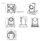 Minrray UV510A-20-ST-5GWIFI-IR PTZ Camera Dimensions