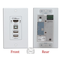 Wall Plate Transmitter with HDMI and USB