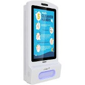 Touchless Wall Mounted Hand Sanitizer Kiosk with Digital Display