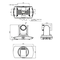 Minrray UV-100T-12 Auto-Tracking Camera Dimensions