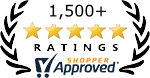 1,000+ 5 star ratings on Shopper Approved